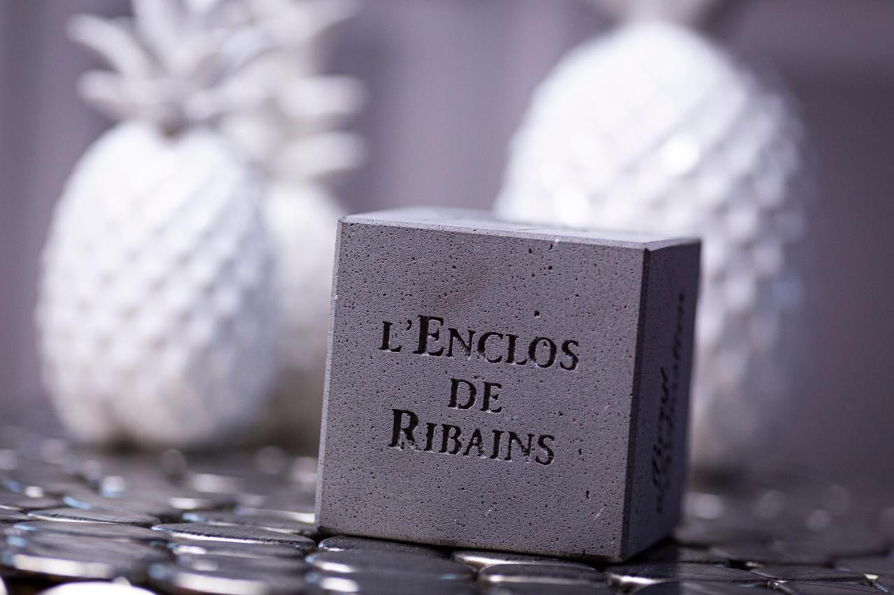 L'Enclos De Ribains โอบิแยร์ ภายนอก รูปภาพ